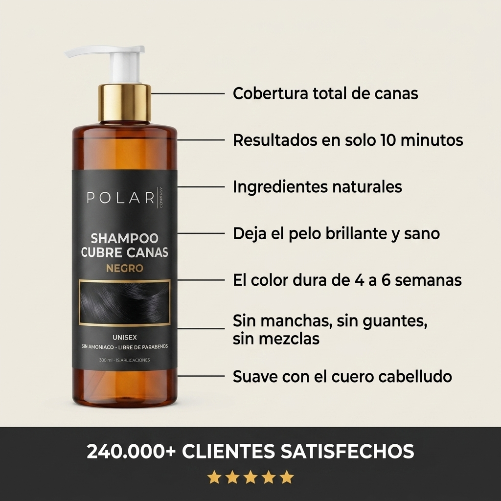 Beneficios del Shampoo Cubre Canas