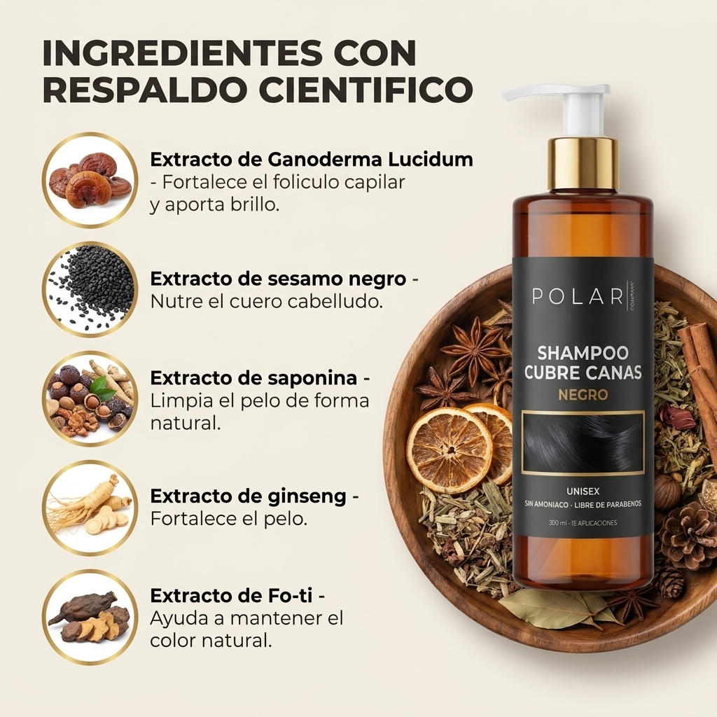 Ingredientes de la formula