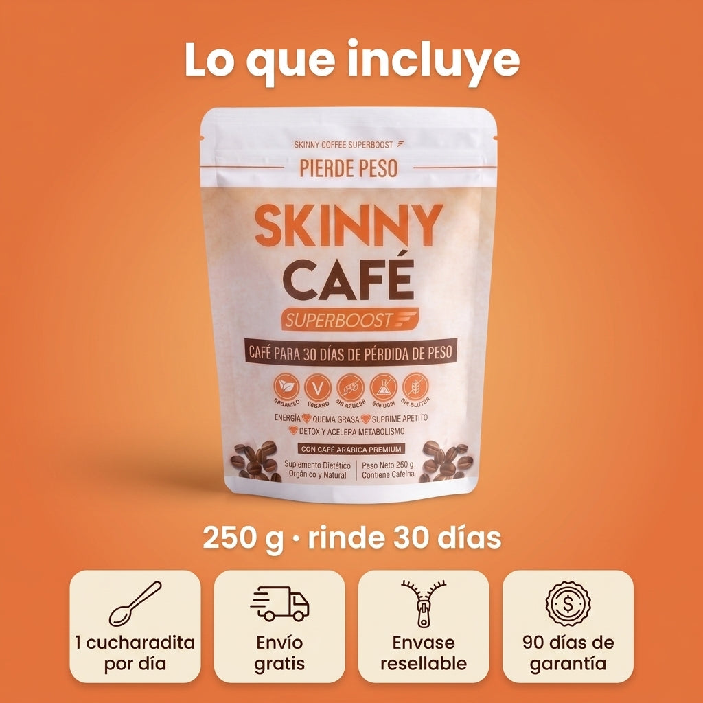 Lo que incluye: 250 g que rinden 30 dias